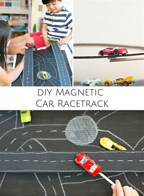 Build An Easy Cardboard Magnetic Car Racetrack Fun Way To Teach Kids