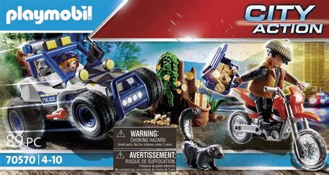 Playmobil City Action V Hicule Tout Terrain De La Police Juguetesland