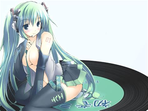 Wallpaper Ilustrasi Gadis Anime Gambar Kartun Berlutut Pembelahan Vocaloid Hatsune Miku