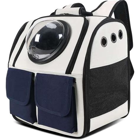 Sac De Transport Chien Chat Sac Dos Space Capsule Pour Chats Chiens