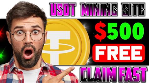 Free Usdt Instant Withdraw Usdt Mining Site Earn Usdt Usdt Mining