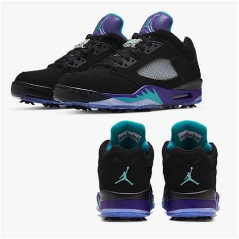 The New ‘purple Grape Air Jordan 5 Golf Shoes Are Finally Available