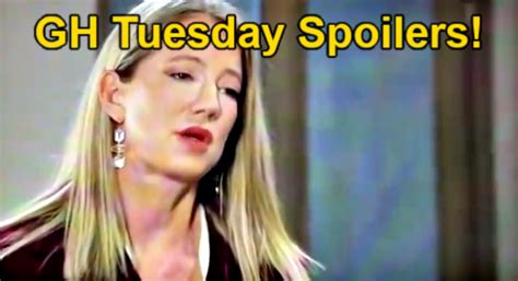 General Hospital Spoilers Tuesday December Nina S Emergency Help