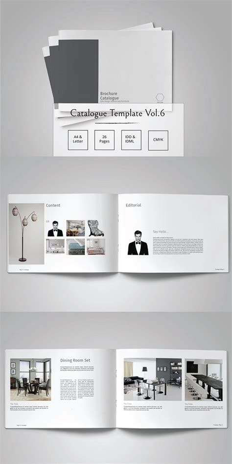 6 Page Brochure Template Collection