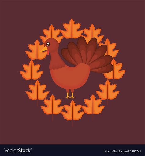 Happy Thanksgiving Design Royalty Free Vector Image