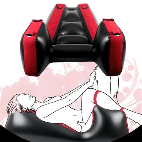 Chaise Gonflable En PVC Pour Adultes Avec Sangles Accessoire Sexuel