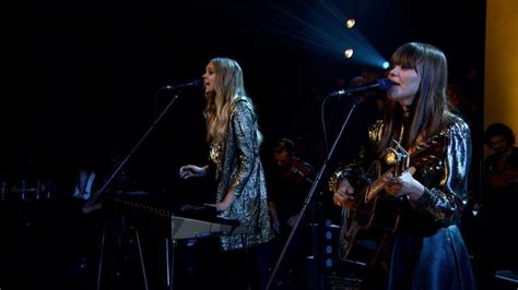 First Aid Kit My Silver Lining Live Performance