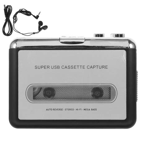 Cassette Player Tape to MP3 Converter USB Cassette Tape Capture ...