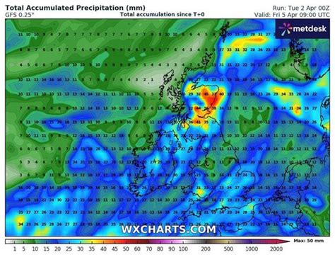 UK storm forecast: Weather maps reveal exact date Britain faces 600 miles of snow and rain ...