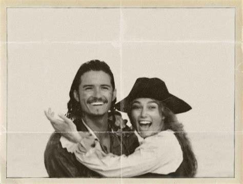 Keira Knightley Orlando Bloom Potc Bts Behind The Scenes Of Dead Man S