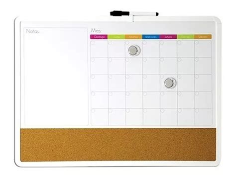 Pizarra Magnética Corcho Calendario Planificador Planner en venta en