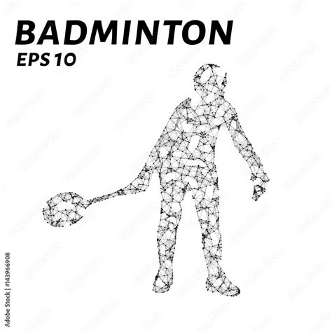 Badminton Consists Of Points Lines And Triangles The Polygon Shape In