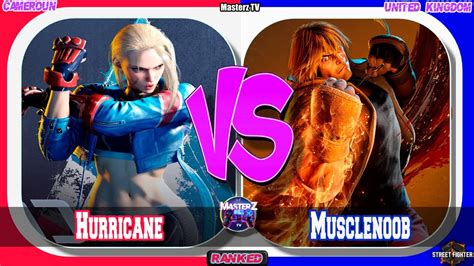 SF6 Hurricane Cammy VS Musclenoob Ken Masterz TV YouTube