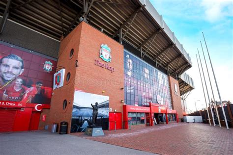 Anfield Stadium The Home Ground Of Liverpool Football Club In Uk