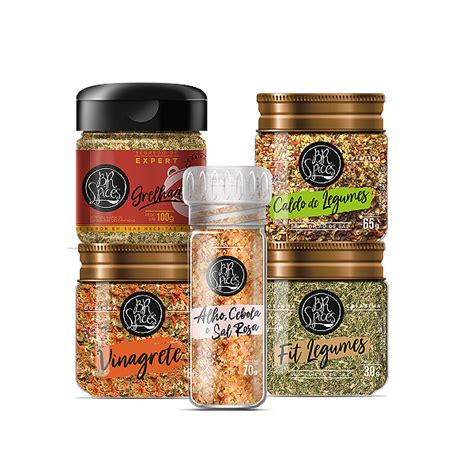 Combo Temperos Cozinha Pr Tica Br Spices Br Spices Loja Online