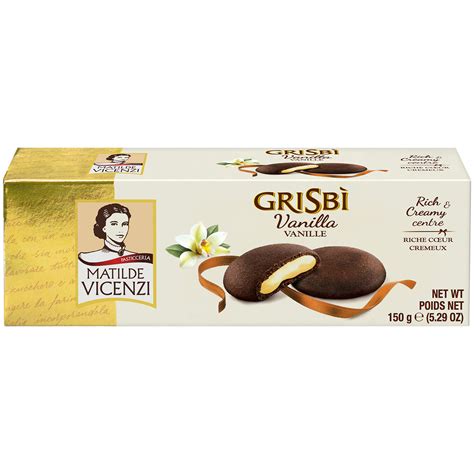 Matilde Vicenzi Grisbi Vanilla 150g Online Kaufen Im World Of Sweets Shop