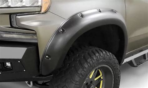 Lund Pc Front Rx Rivet Smooth Elite Series Fender Flares W Black Bolts