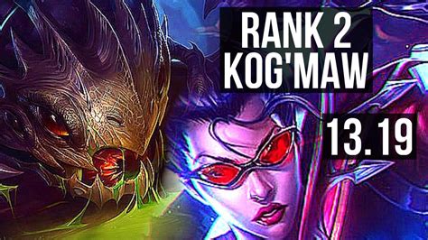 Kog Maw Rakan Vs Vayne Lulu Adc Rank Kog Maw Winrate