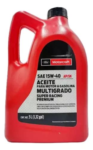 Aceite Motor Multigrado Sae W Motorcraft Garrafa L Env O Gratis