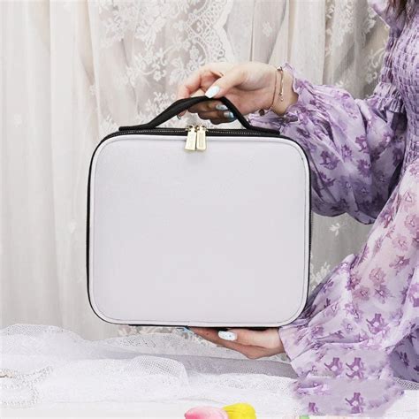 Makeup bag with LED Mirror - Lulunami