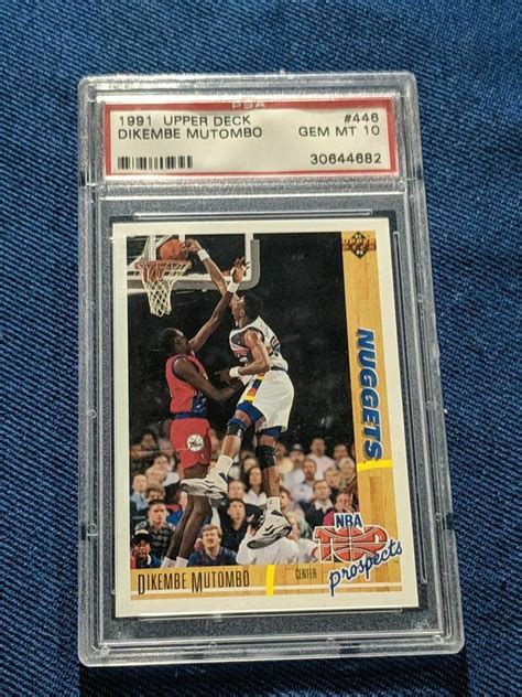 Auction Prices Realized Basketball Cards Upper Deck Dikembe Mutombo