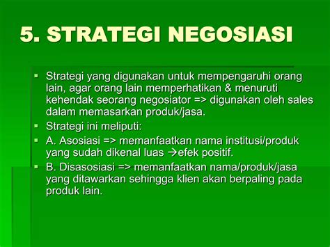 Teknik Negoisasi Materi Teknik Negosiasi Bisnis Ppt