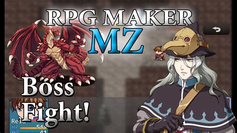 RPG Maker MZ Tutorial 23 Boss Fight YouTube