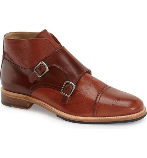 Boga Double Monk Strap Boot Men Nordstrom