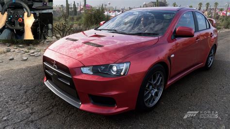 Mitsubishi Lancer Evolution X Gsr Forza Horizon Logitech G