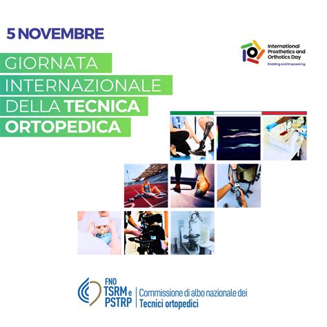 Giornata Internazionale Della Tecnica Ortopedica FNO TSRM E PSTRP