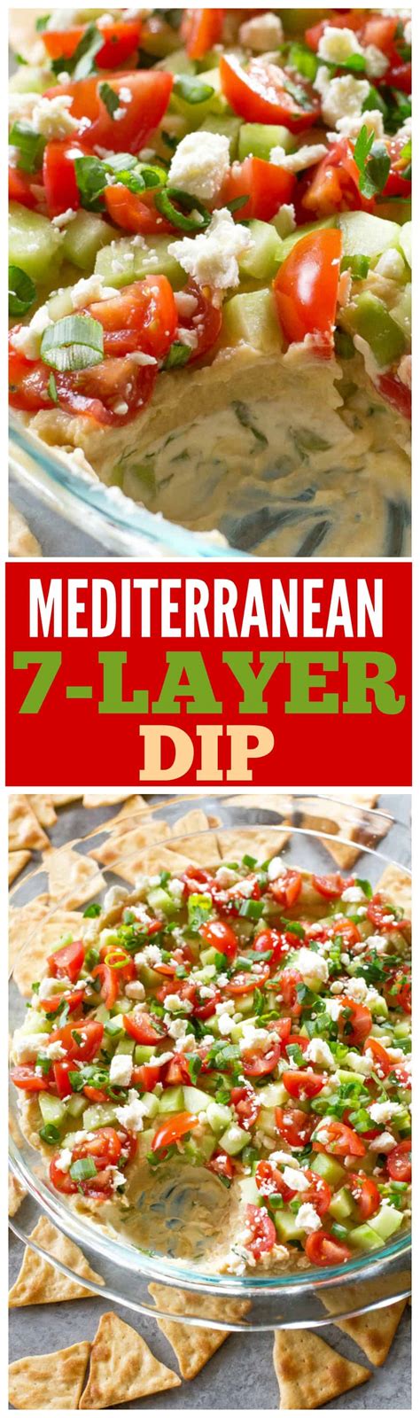 Mediterranean 7 Layer Dip The Girl Who Ate Everything