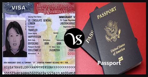 Whats The Difference Between A Passport And Visa Scannable Passports Maker Passports News Online