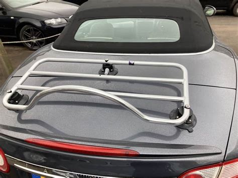 Jaguar Xk Convertible Luggage Rack No Metal Clamps No Paint Damage