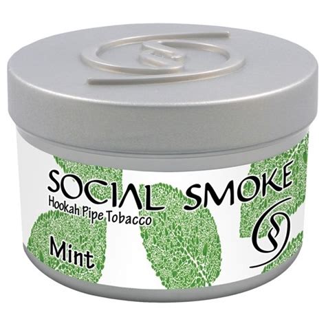 Social Smoke Mint Shisha Tabak Gr Tabakversand Ch Alles Aus