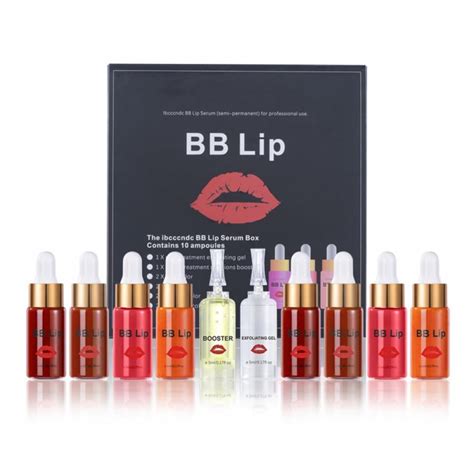 Buy Bb Lips Serum Set Lip Tint Colors Semi Permanent Bb Glow Lips