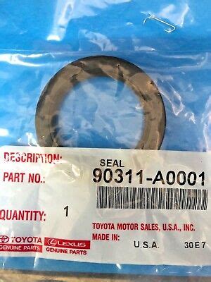 Genuine Toyota Lexus Various Models Crankshaft Seal