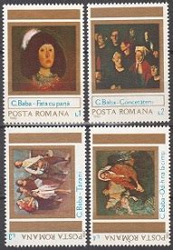 Reproduceri De Arta Corneliu Baba Marry Stamps