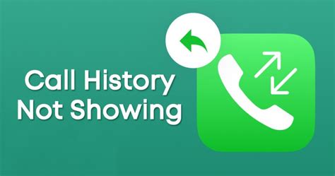 Call History Not Showing On Android Ways To Fix It