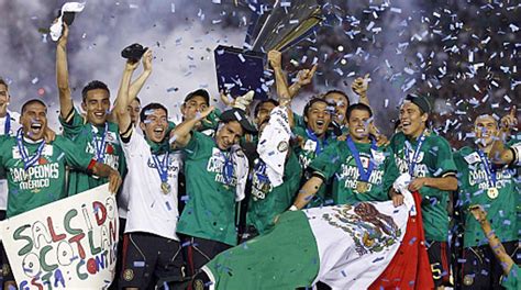 Celebra México triunfo en Copa de Oro de Fútbol