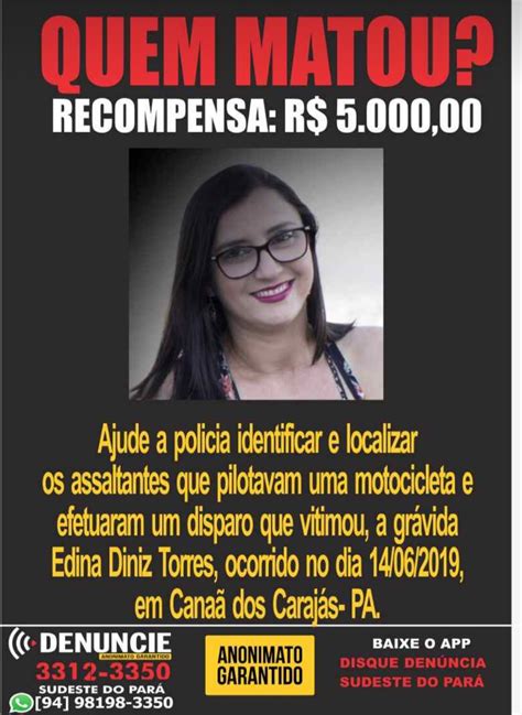 Recompensa De R Mil Para Quem Der Informa Es Dos Assassinos De Edna