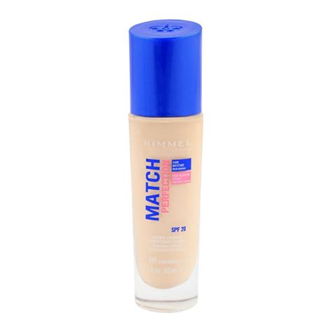 Purchase Rimmel Match Perfection Foundation Spf 20 001 Fair Porcelain Online At Special Price