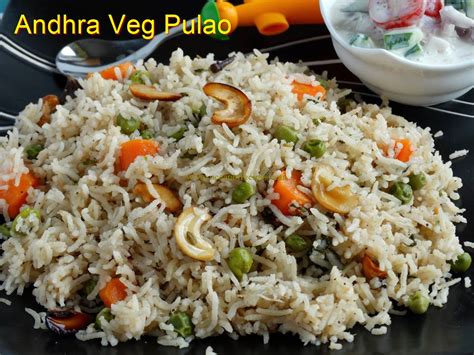 Andhra style veg pulao