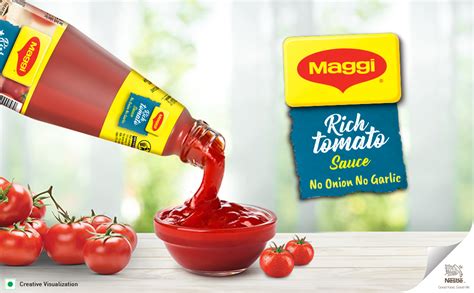 Maggi Rich Tomato Sauce No Onion No Garlic Grams Bottle Amazon