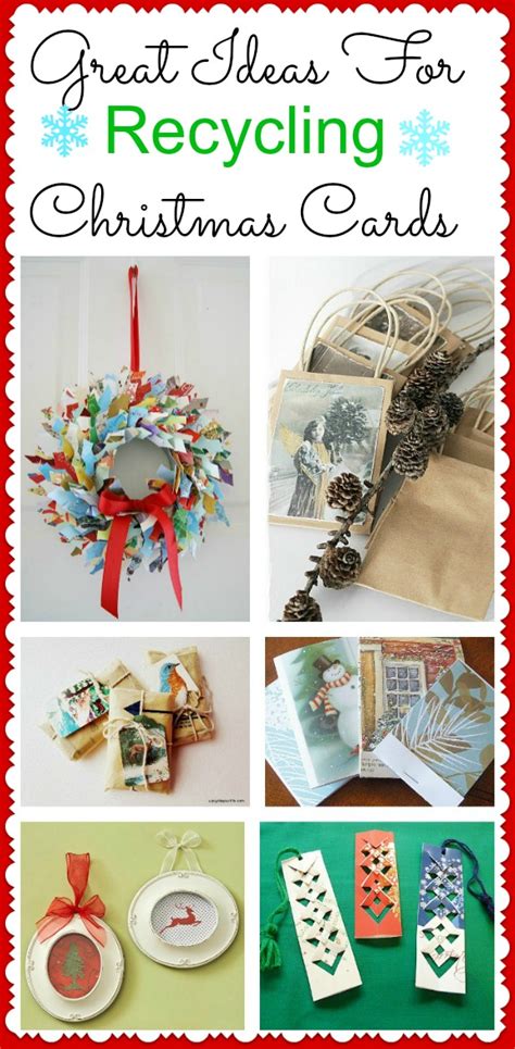 How To Reuse And Upcycle Old Christmas Cards