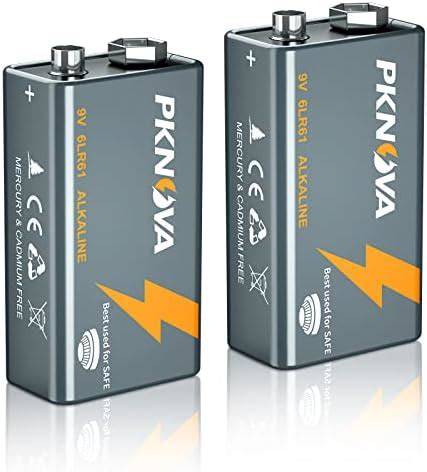 Amazon Fseofu Pknova V Batteries Count Alkaline Battery