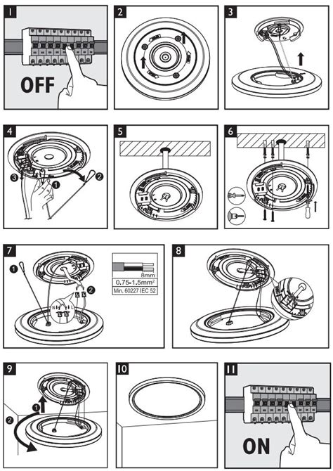 WiZ 9290033009 LED Ceiling Light Instruction Manual