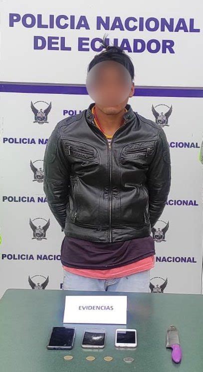 Policía Ecuador on Twitter EN DELITO FLAGRANTE Fue detenido un