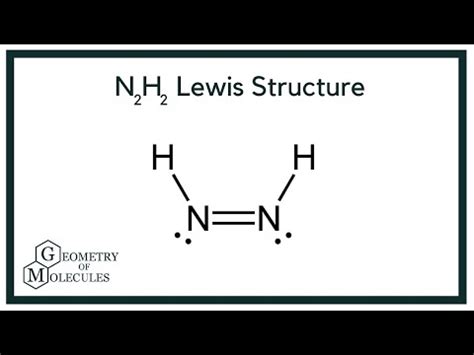 N2H2 Lewis Structure (Dinitrogen Dihydride) - YouTube