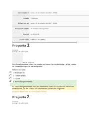 Examen De La Unidad Estadistica Docx Comenzado El Estado