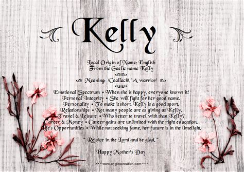 The Meaning Of The Name Kelly A Warrior